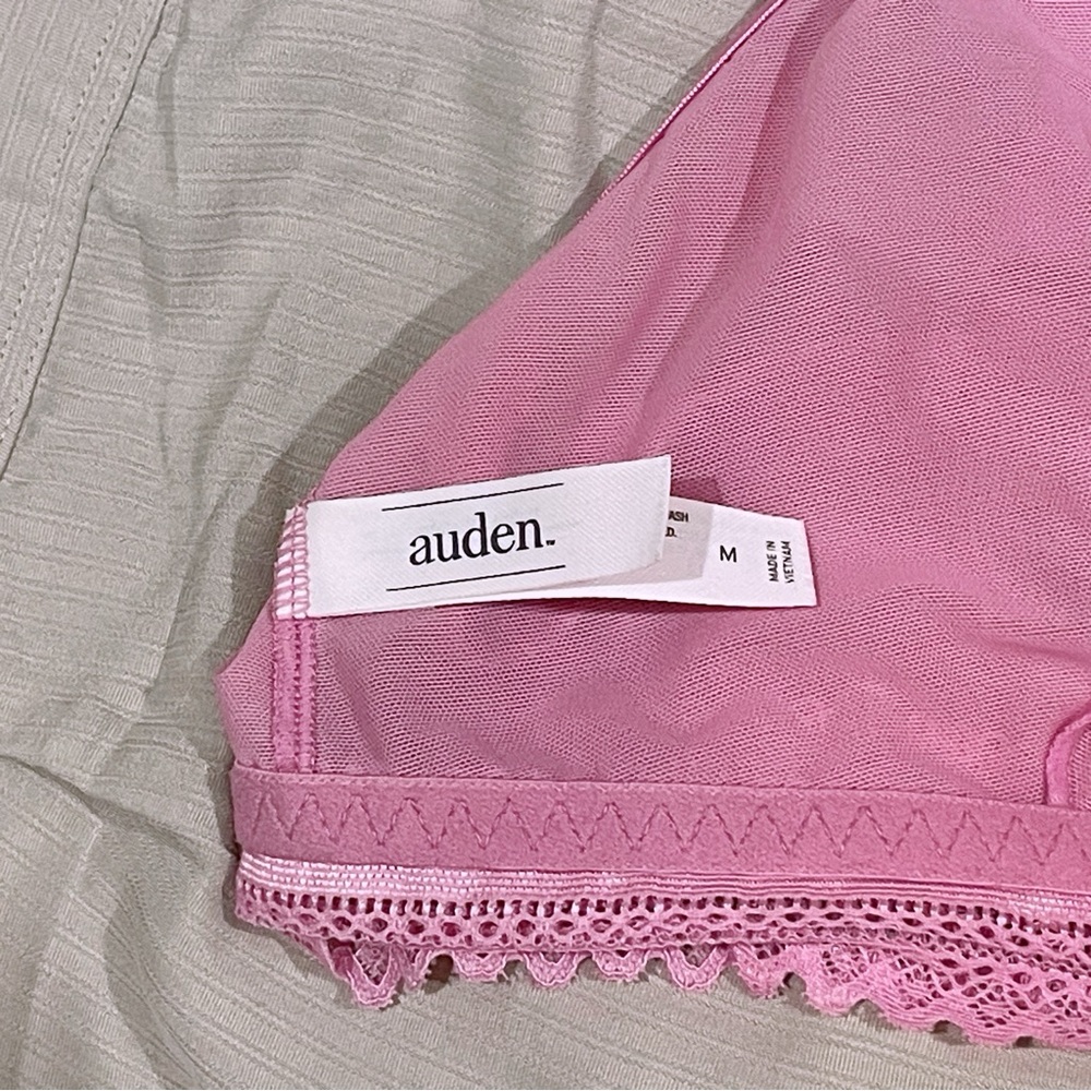 Auden Mesh Lace Trim Bralette (unlined) - Picture 4 of 4